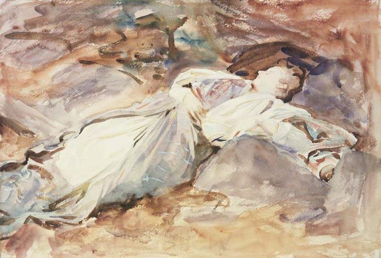 John Singer Sargent Violet Sleeping France oil painting art